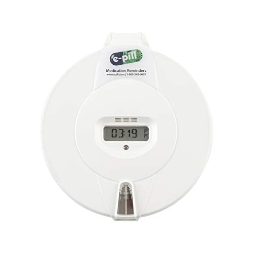 e-Pill MedTime Plus – Advanced Locked Automatic Pill Dispenser - White –  AOP3D tech