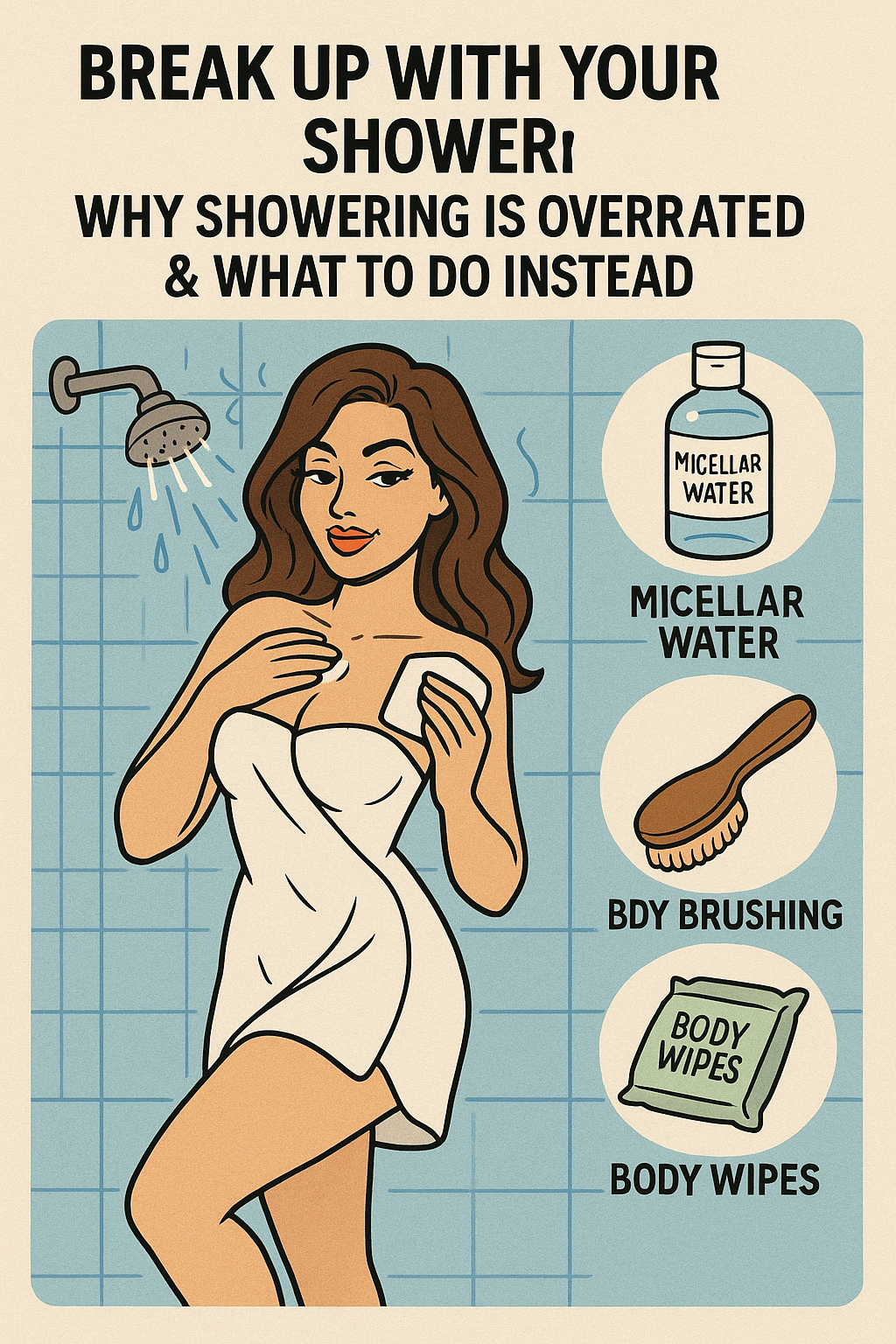 THE NORM BUSTERS BY AOP3D ). 🚿 Break Up With Your Shower: Why Showering is Overrated & What to Do Instead 🧼😂