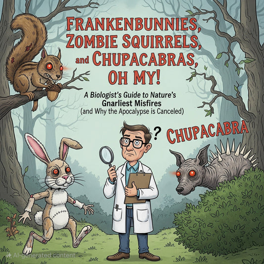 Frankenbunnies, Zombie Squirrels, and Chupacabras, Oh My! A Biologist's Guide to Nature's Gnarliest Misfires (and Why the Apocalypse is Canceled)