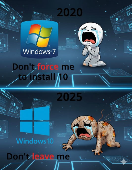 The Grand Clash of Codelines: An Autopsy of the Windows 7 vs. Windows 10 Debate
