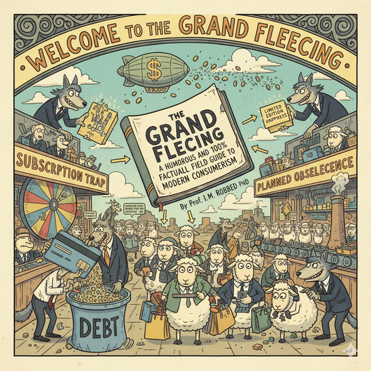 Welcome to the Grand Fleecing: A Humorous and 100% Factual Field Guide to Modern Consumerism
