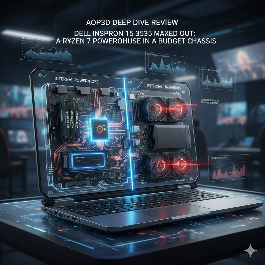 The Dell Inspiron 15 3535 Maxed Out: A Ryzen 7 Powerhouse in a Budget Chassis – Deep Dive Review by&nbsp;AOP3D