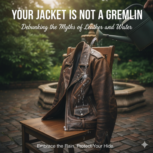Your Jacket Is Not a Gremlin: Debunking the Myths of Leather and Water