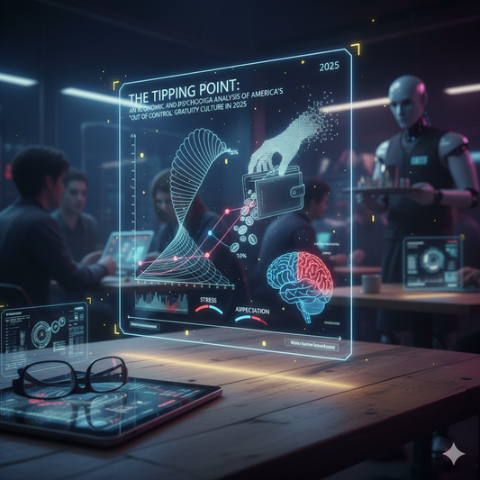 The Tipping Point: An Economic and Psychological Analysis of America's "Out of Control" Gratuity Culture in 2025