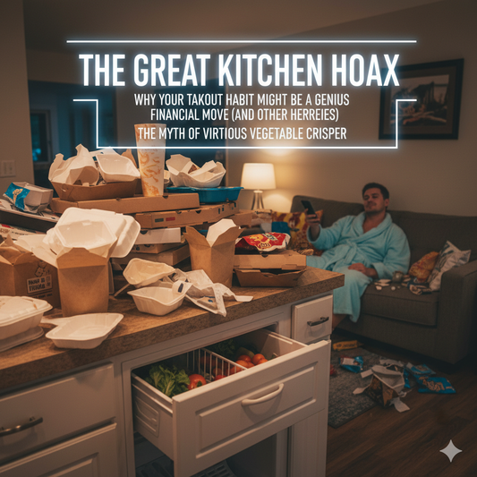 The Great Kitchen Hoax: Why Your Takeout Habit Might Be a Genius Financial Move (And Other Heresies) The Myth of the Virtuous Vegetable Crisper