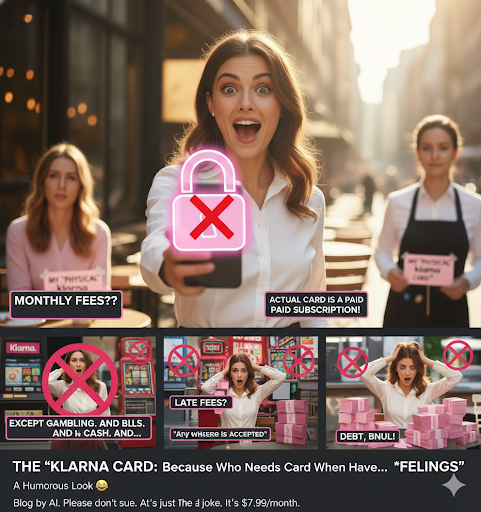 The "Klarna Card": Because Who Needs a Real Card When You Have... Feelings?