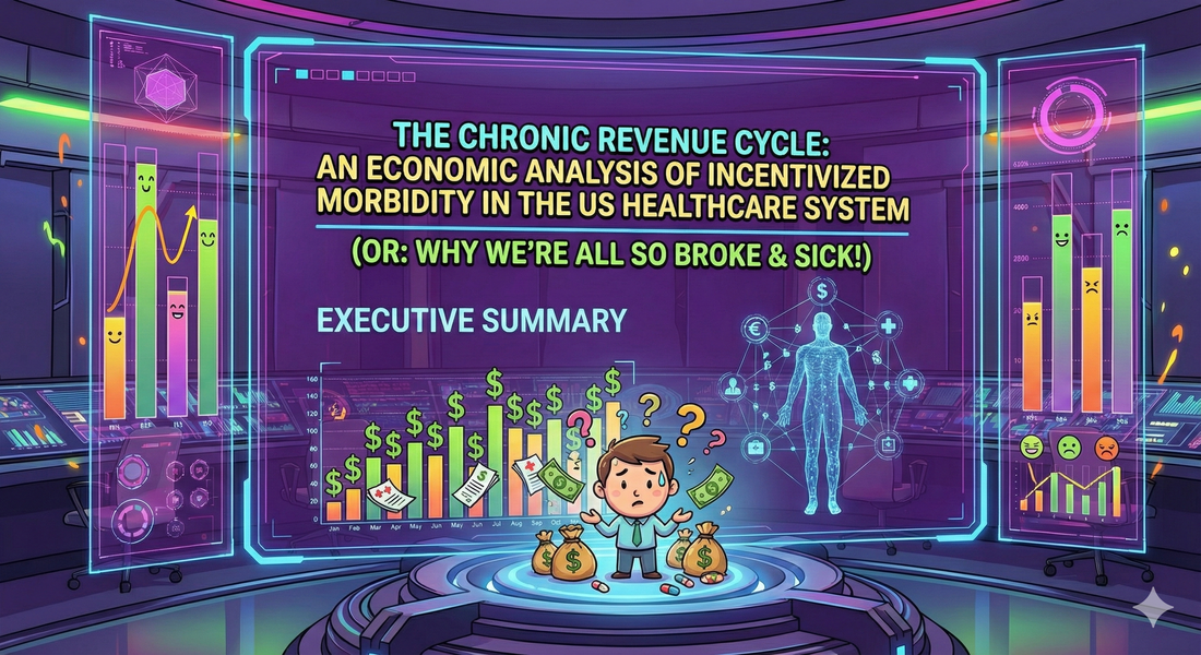 HOW BEING SICK AND KEEPING YOU SICK LEADS TO BIG PROFITS IN THE HEALTHCARE SECTOR BY AOP3D