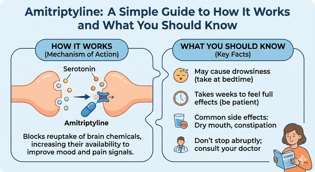 Amitriptyline: A Simple Guide to How It Works and What You Should Know