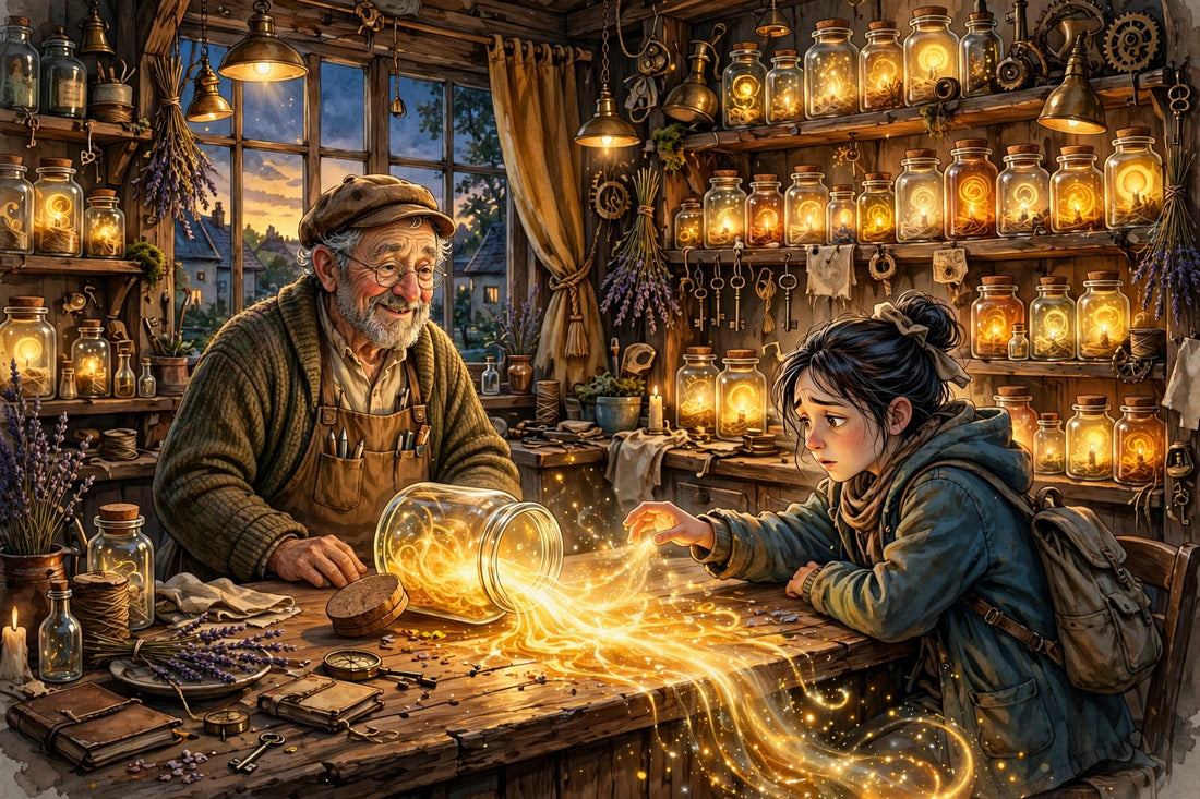 The Lamp Shop That Sold Bottled Sunlight