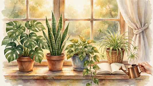 Green Thumb Starter — The Beginner's Houseplant Handbook in Flip-Book Form
