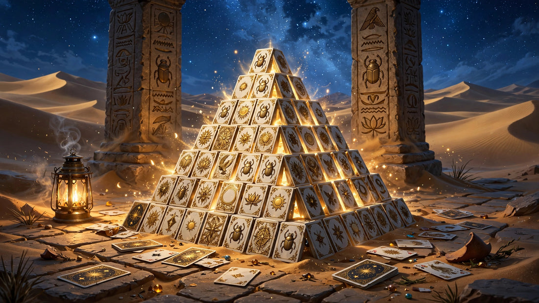 Snarky's Pyramid Solitaire — Clear the Desert Tomb Card by Card