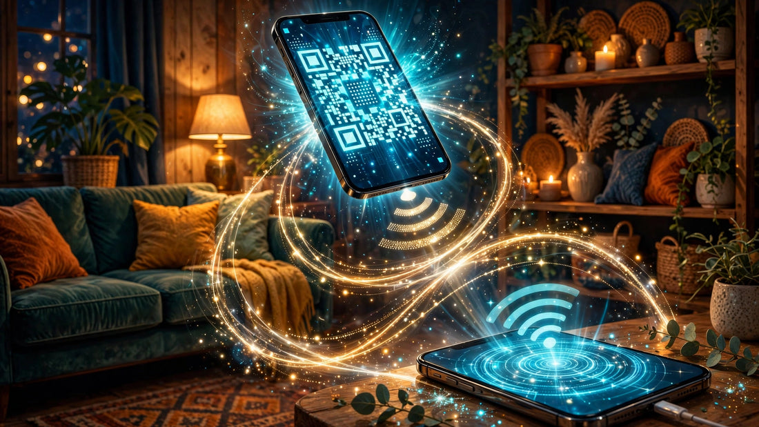 Stop Shouting Your Wi-Fi Password Across the Room: The QR Code Spell