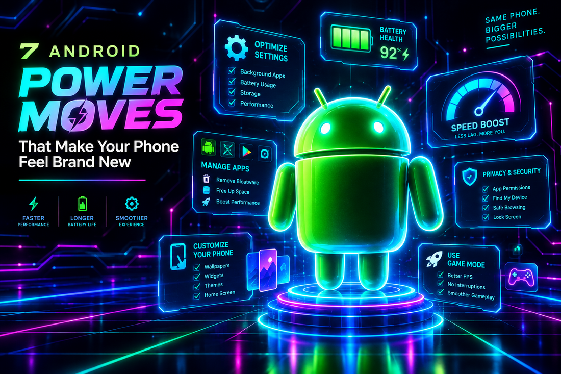 7 Android Power Moves That Make Your Phone Feel Brand New