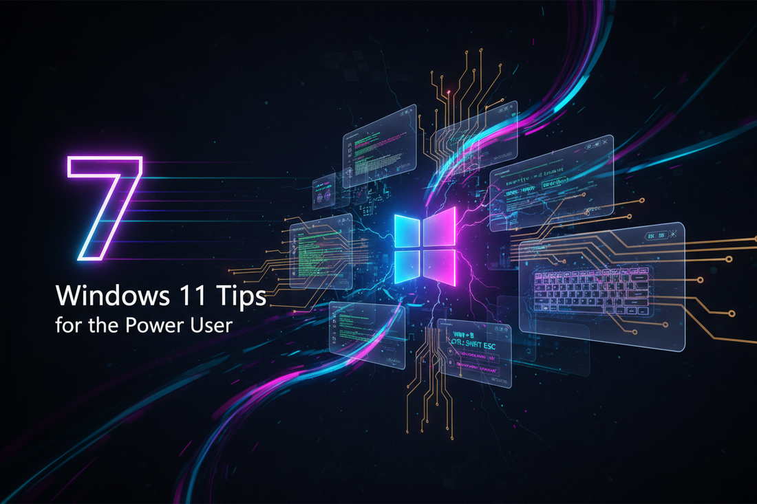 7 windows 11 tips for the power user !