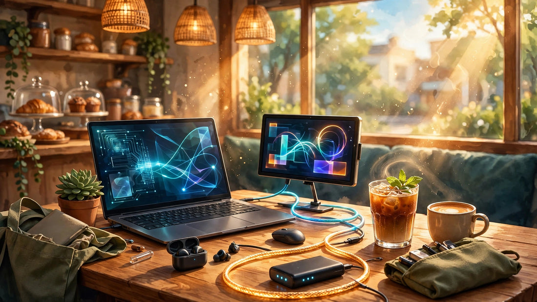 The Mobile Office Kit: 4 Gadgets That Turn Any Coffee Shop Into Your Command Center