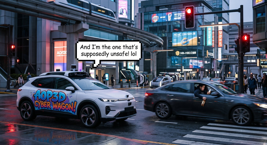 The Myth of the "Good" Human Driver  ( We are terrible at driving, and we are too arrogant to admit it. )