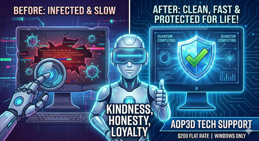 AOP3D ULTRA  virus protection SERVICES !