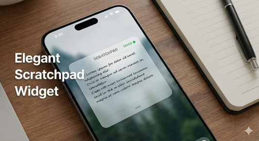 AOP3D Elegant Quick-Note Scratchpad