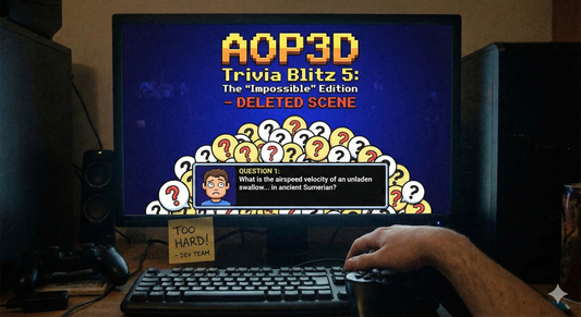 AOP3D Trivia Blitz 5: The "Impossible" Edition.