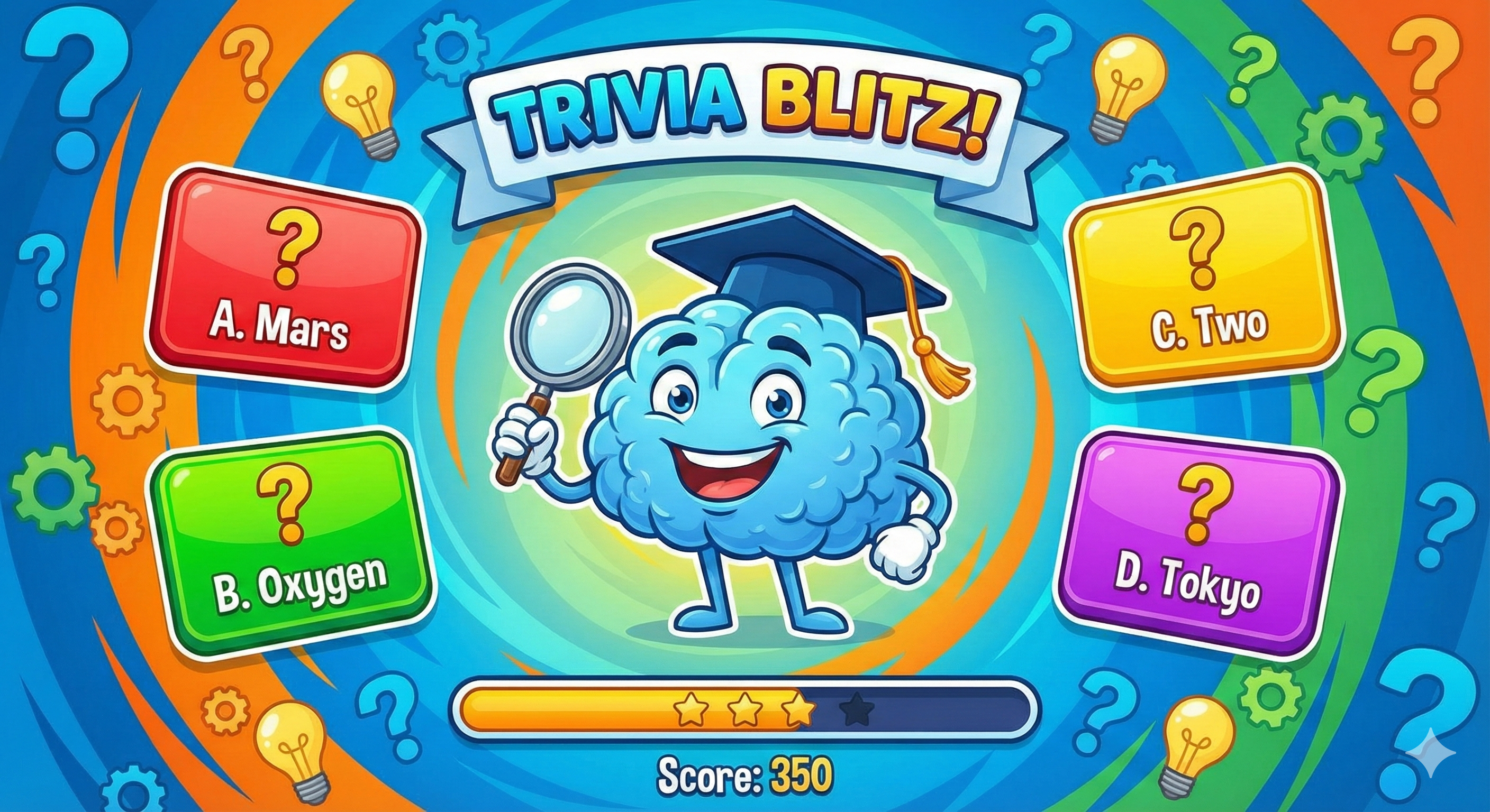 aop3d trivia blitz html game – AOP3D tech