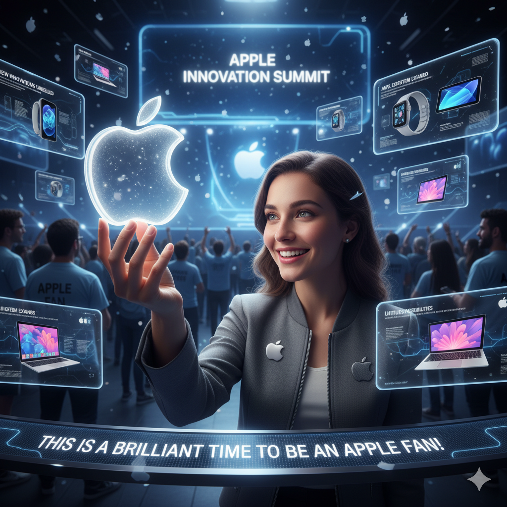 This is a brilliant time to be an Apple fan!