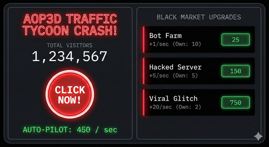 Aop3d  Traffic Tycoon ( html game )