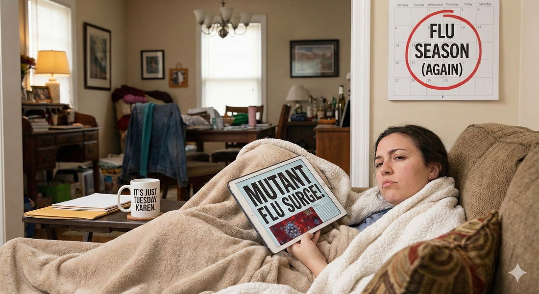 🚨 Mutated Super Flu Scare! (Spoiler: It's Just Tuesday for the Virus) 🙄