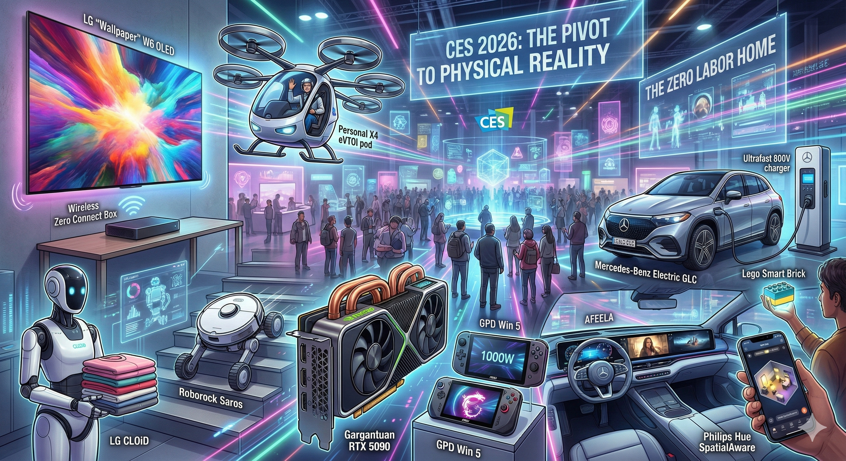 A COMPLETE OVERVIEW Of CES 2026 Technology Trends And Innovations Gemini Generated Image 
