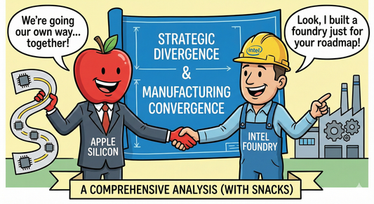 Strategic Divergence and Manufacturing Convergence: A Comprehensive Analysis of Apple’s Silicon Roadmap and the Intel Foundry Partnership