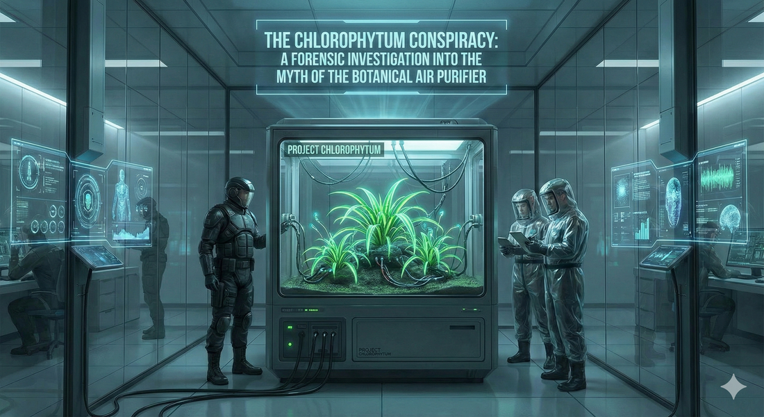 The Chlorophytum Conspiracy: A Forensic Investigation into the Myth of the Botanical Air Purifier