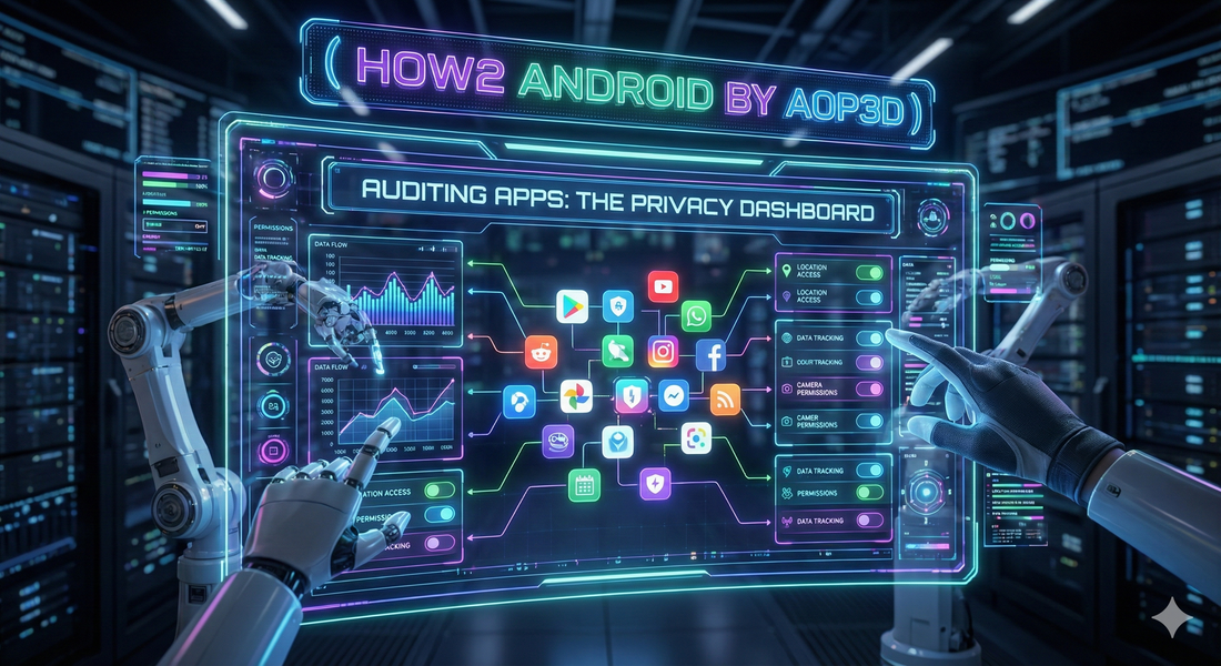 ( HOW2 ANDROID BY AOP3D )  Auditing Apps: The Privacy Dashboard