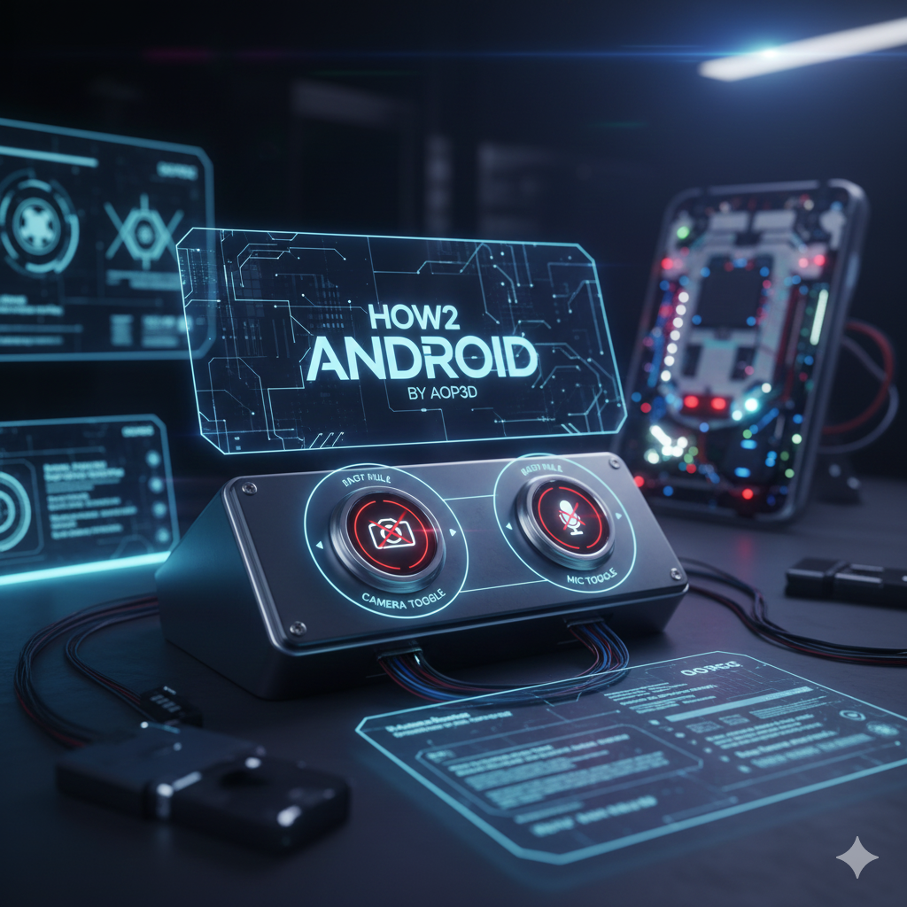 How2 (HOW2 ANDROID BY AOP3D ) Hard Kill Switches: Camera Mic Toggles – AOP3D ...