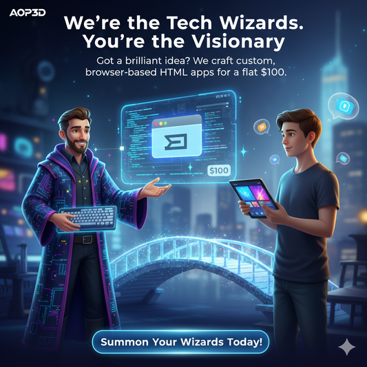 AOP3D HTML WEB APPS 4 ME SERVICES