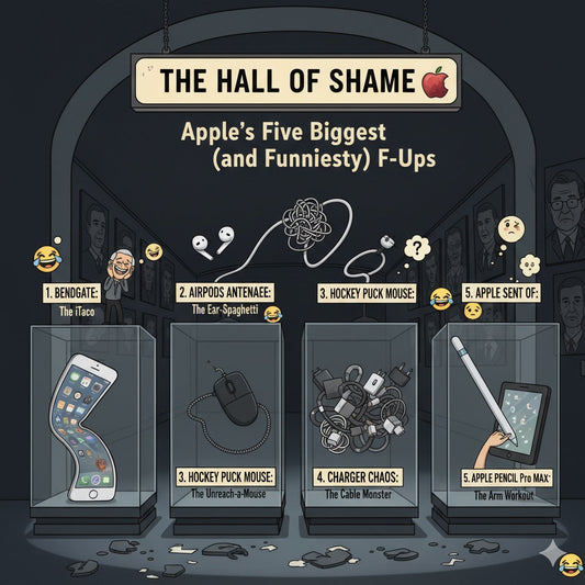 The Hall of Shame: Apple’s Five Biggest (and Funniest) F-Ups