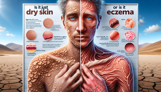 Is It Just Dry Skin, Or Is It Eczema? 🤔 Let's Unpack the Difference.