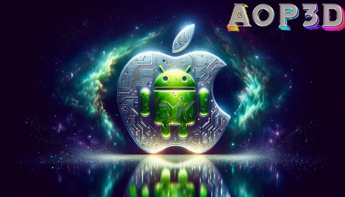iOS vs. Android: The Ultimate Showdown by AOP3D