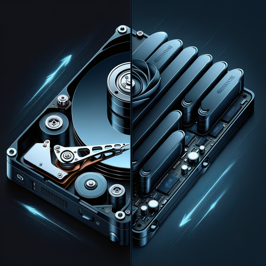 Spinning Disks vs. Silent Speedsters ssd vs hdd