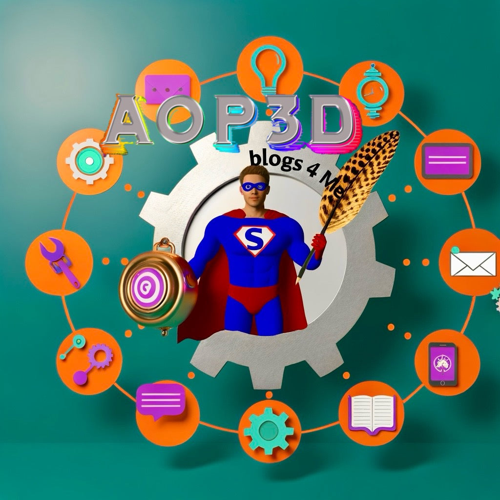 AOP3D BLOGS 4 ME SERVICES: Your Personal Content Creation Superheroes!
