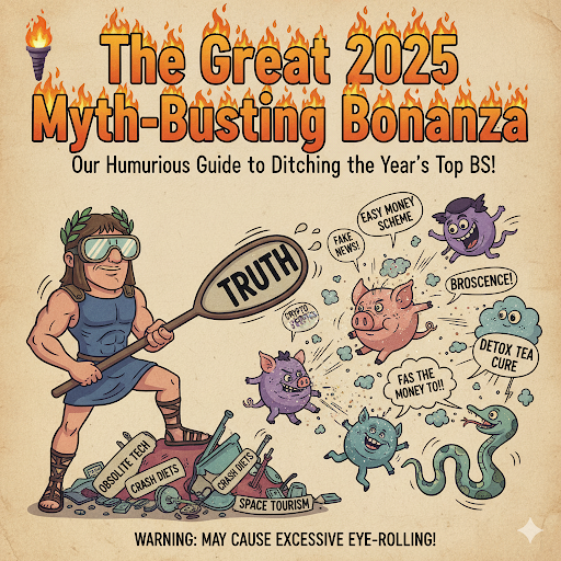 🔥 The Great 2025 Myth-Busting Bonanza: Our Humorous Guide to Ditching the Year's Top BS!