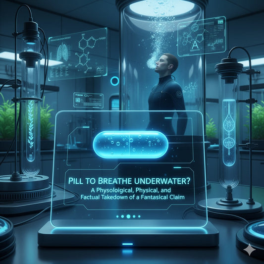 💊 That "Nanotech Pill" for Breathing Underwater? Yeah, That's Impossible