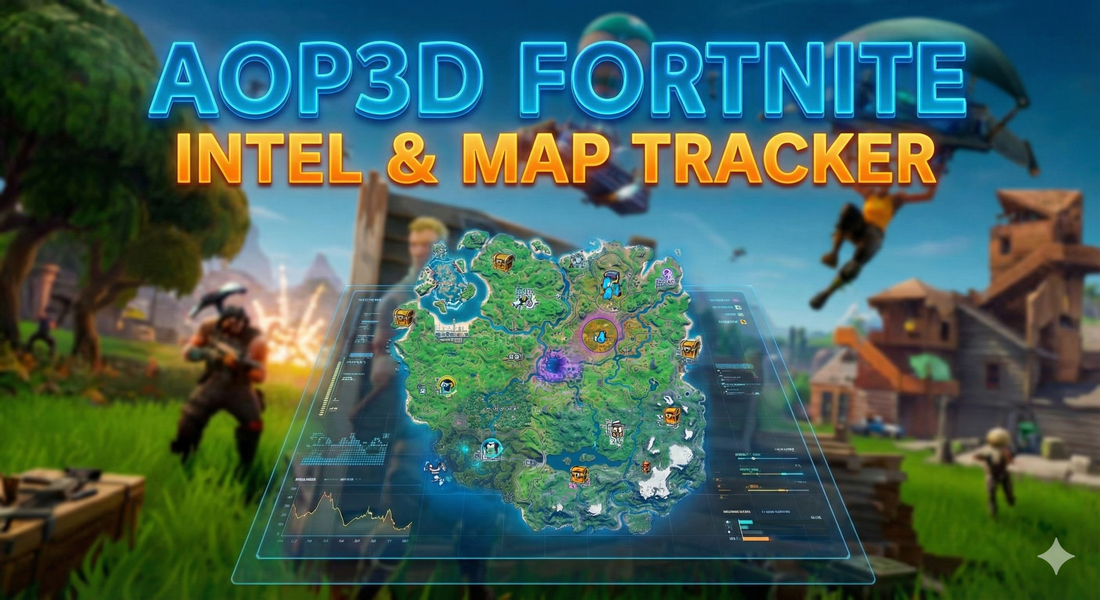 AOP3D FORTNITE INTEL & MAP TRACKER