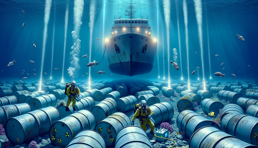 Sunken Secrets or Scientific Survey? The Real Story Behind the Atlantic's Radioactive Barrels