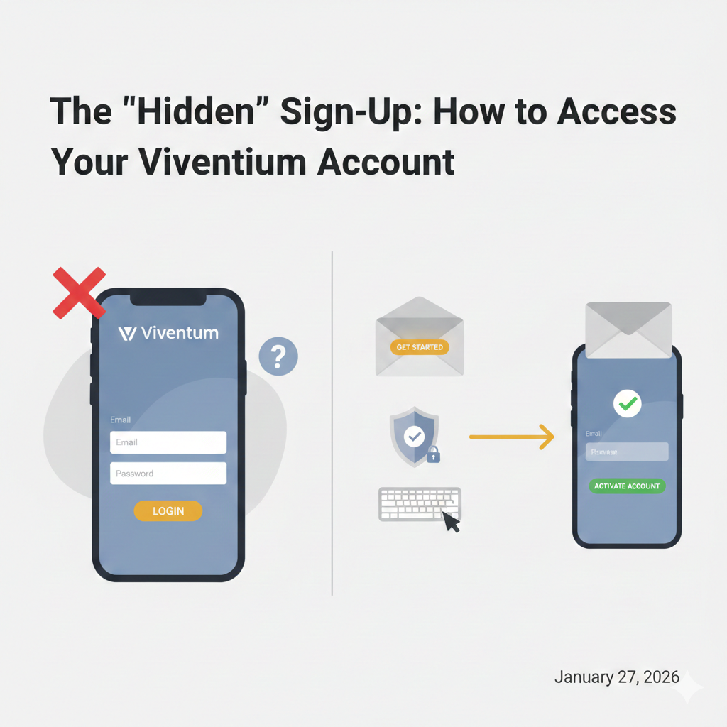 The "Hidden" Sign-Up: How to Access Your Viventium Account by AOP3D