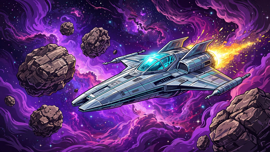SPACE EVADER: Dodge the Asteroid Storm and Survive! 🚀