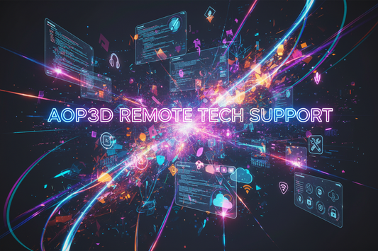 AOP3D REMOTE TECH Support SERVICES