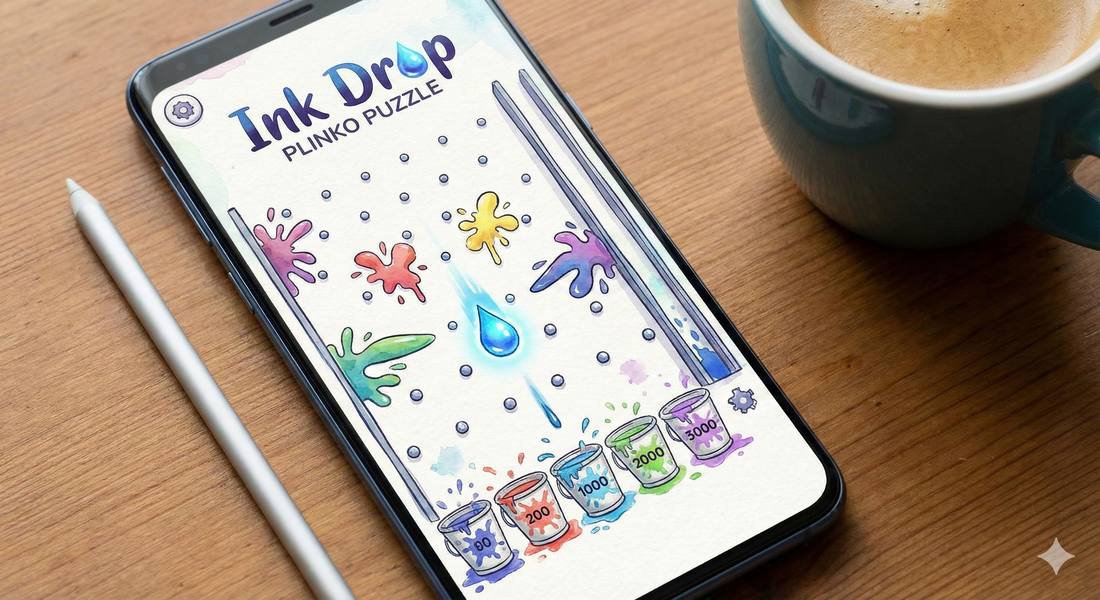 Ink Drop PLINKO PUZZLE  game