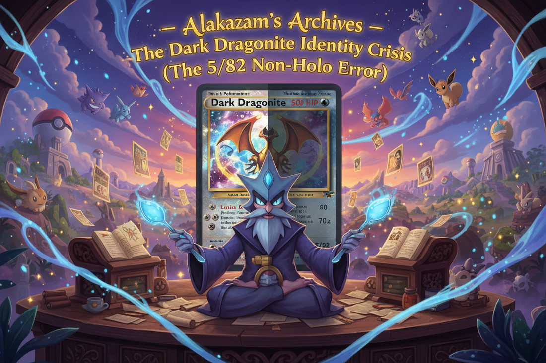 ALAKAZAM’S ARCHIVES The Dark Dragonite Identity Crisis (The 5/82 Non-Holo Error)