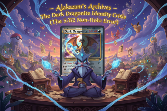ALAKAZAM’S ARCHIVES The Dark Dragonite Identity Crisis (The 5/82 Non-Holo Error)