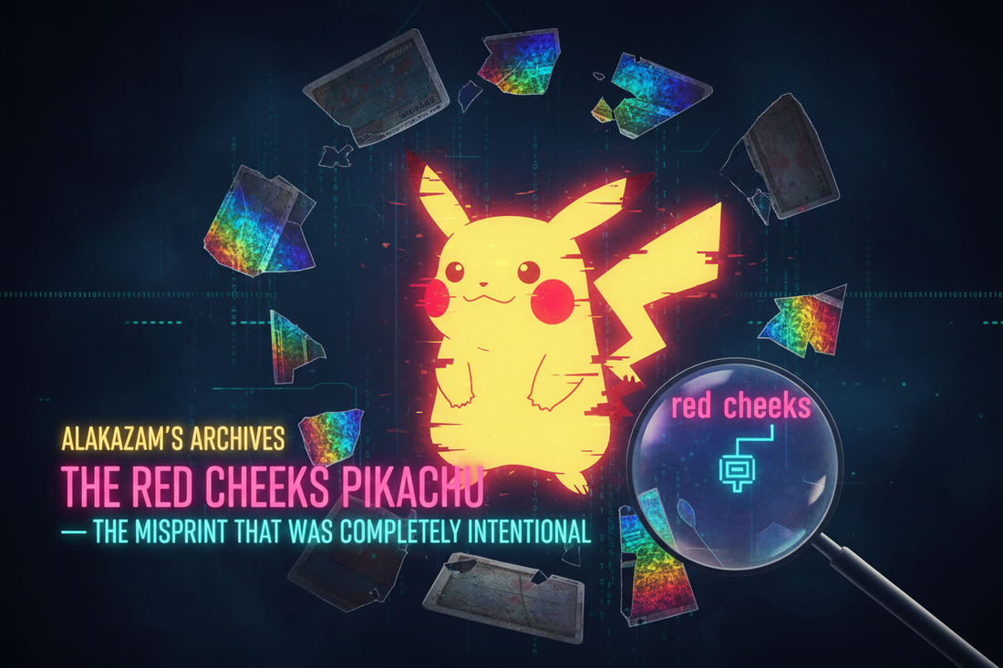 Alakazam's Archives: The "Red Cheeks" Pikachu—The Misprint That Was Completely Intentional