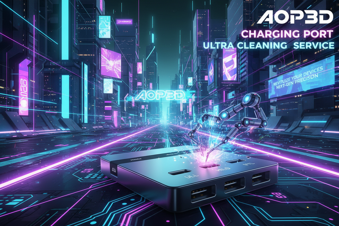 AOP3D CHARGING PORT ULTRA CLEANING SERVICE!